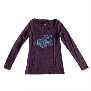 Harley Davidson Windy City Chicago Long Sleeve Top